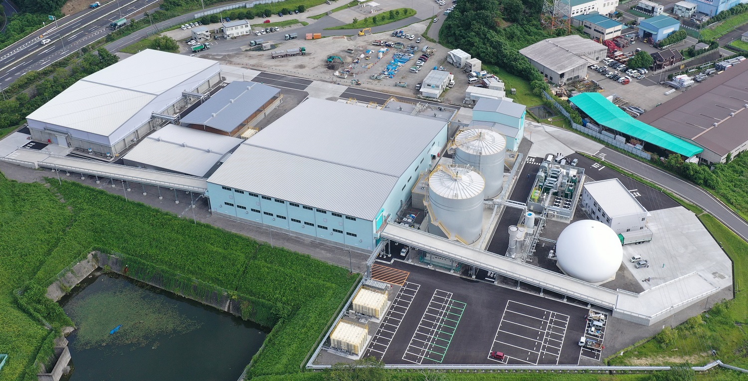 大栄環境株式会社メタン発酵施設、堆肥化施設